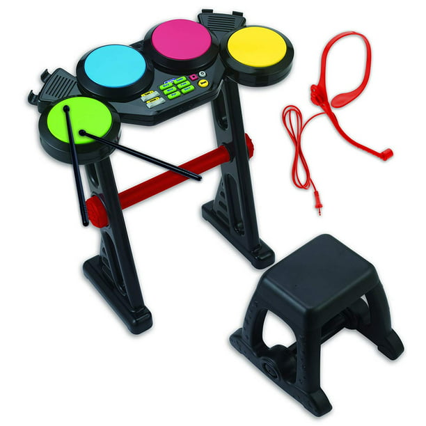 Electric Drum Set Color Electronic Drum Silicone for Family Entertainment for Travel Entertainment for Children Electronic Drum Set 